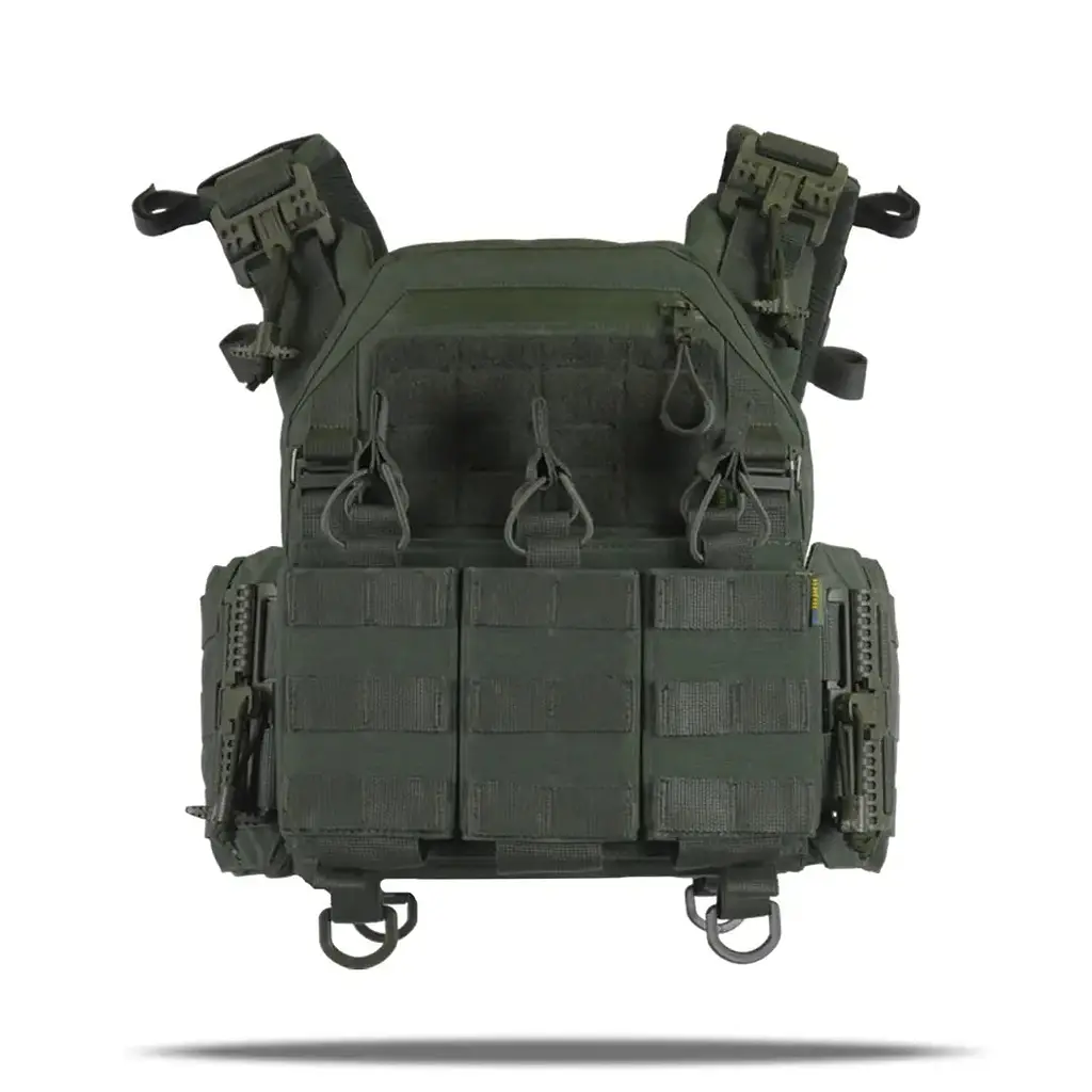 Плитоноска Kiborg GU gen.2 + 3 підсумки Khaki (1000-k55003) - фото 2