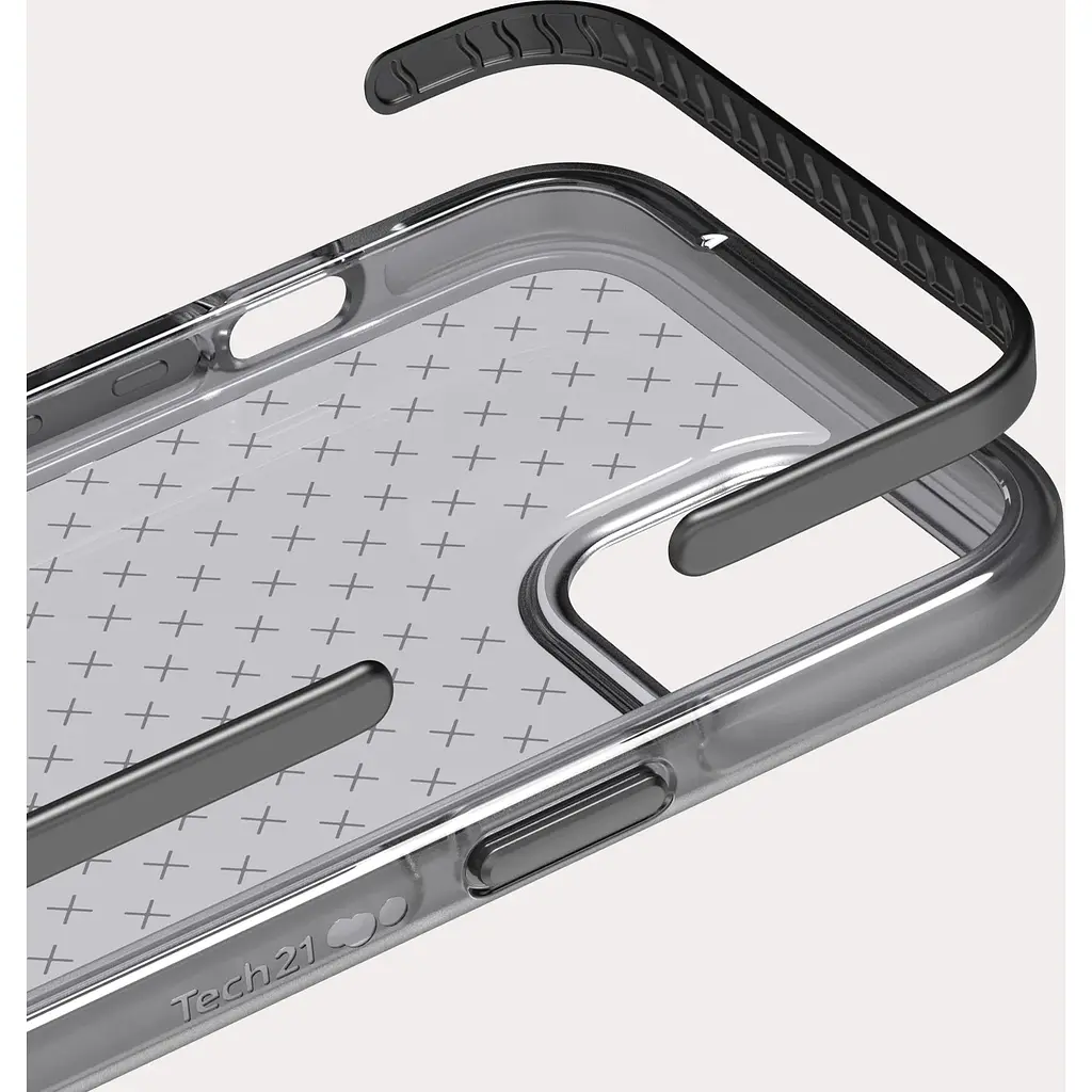 Оригінальний протиударний чохол Tech21 Evo Check MagSafe для Iphone 15 Pro Max (6.7") Smokey Black - фото 5