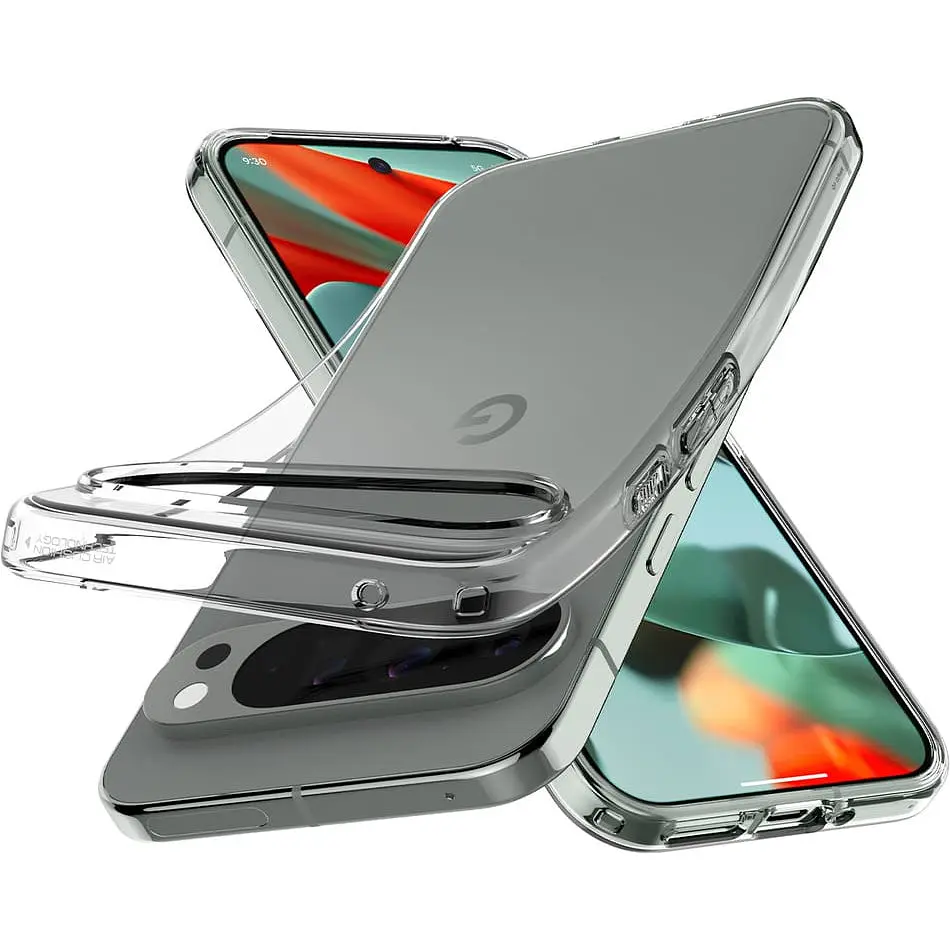 Чехол противоударный Spigen Liquid Crystal Flex для Google Pixel 9 Pro XL (6.8") Clear прозрачный ACS07739 - фото 11