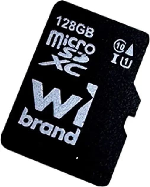 Карта пам'яті Wibrand 128Gb microSDXC (UHS-1) class 10 (WICDHU1/128GB) - фото 2