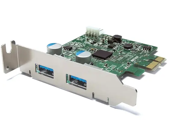 Контролер PCI-E USB3.0 (2ext. Molex) Low Profil, NEC, RTL - фото 3