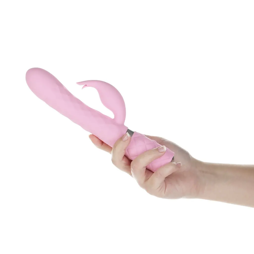 Розкішний кролик з ротацією та вібрацією Pillow Talk Lively, Pink Pillow Talk SO6856 92598 - фото 4