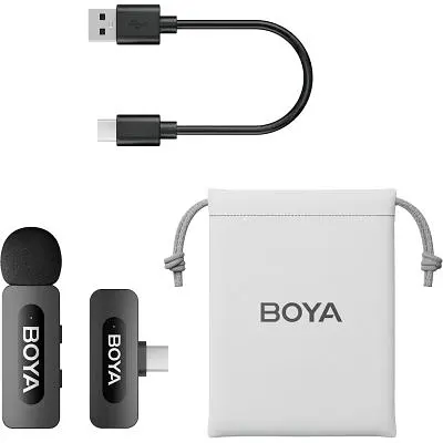 Мікрофон Boya (BY-V10) Type-C Black (BY-V10) - фото 2