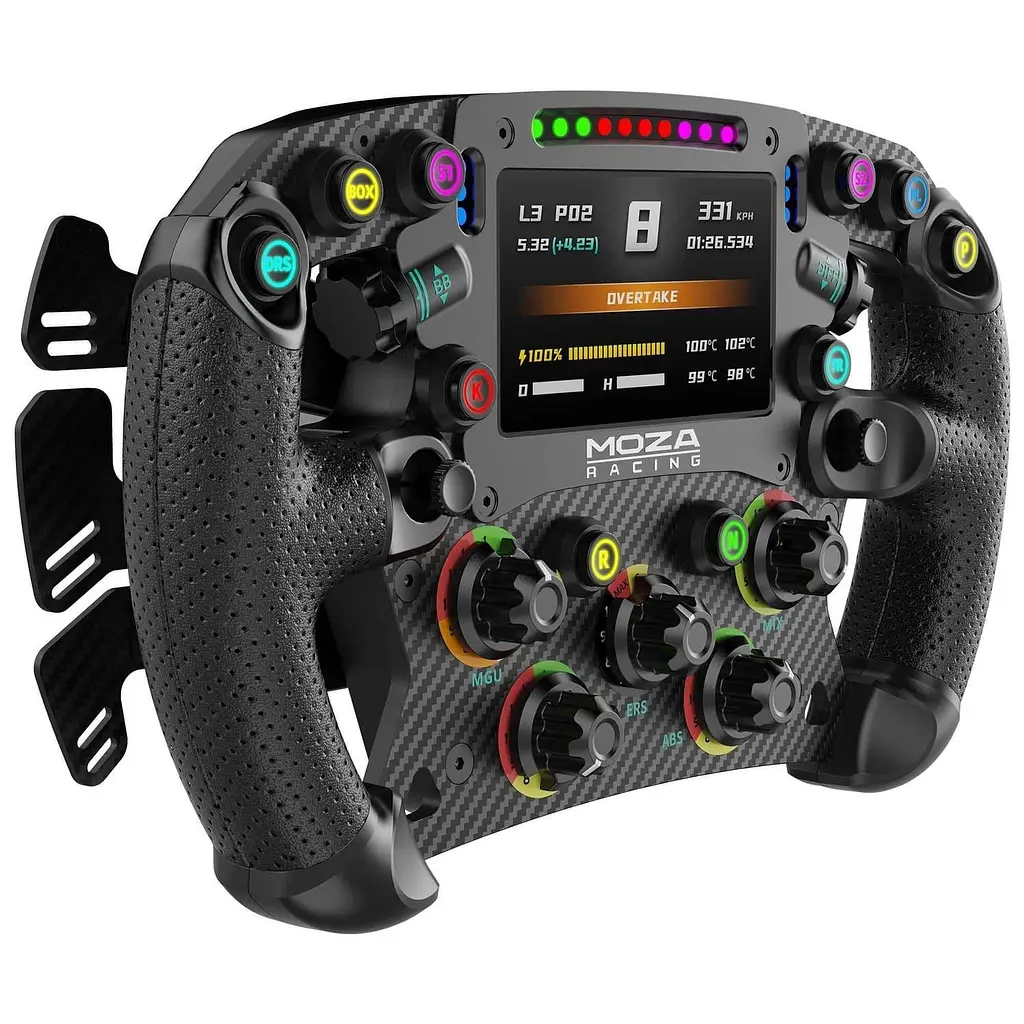 Руль MOZA Racing FSR V2 Formula for PC Экран 4.3" RGB - фото 3