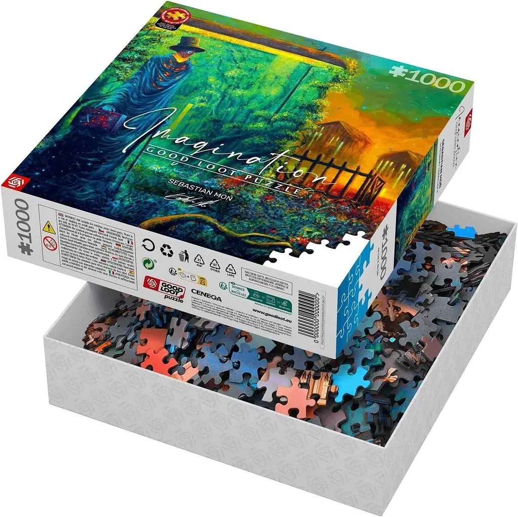 Пазл GoodLoot Imagination: Sebastian Mon Stationary Traveller II 1000 ел. - фото 2