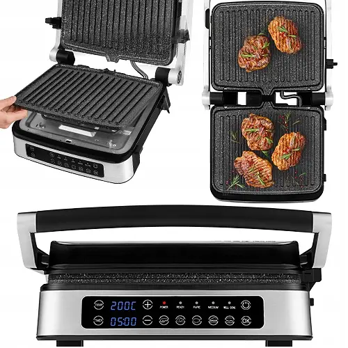 Електрогриль Zeegma Grill Chef Silver - фото 5