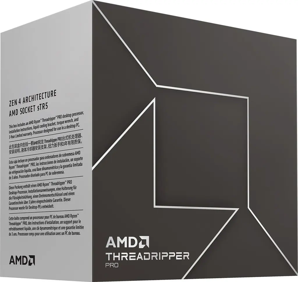 Процессор AMD Ryzen Threadripper PRO 7955WX WOF (100-100000886WOF) (Socket TR5, 32T, 5.3 ГГц, Box) - фото 2
