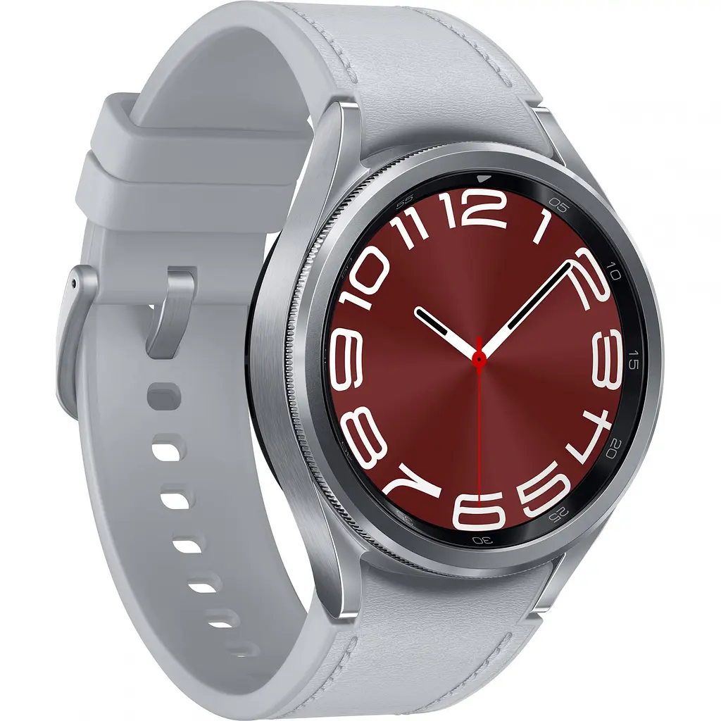 Смарт-годинник Samsung Galaxy Watch6 Classic 43 mm eSIM Silver (SM-R955FZSA) - фото 4