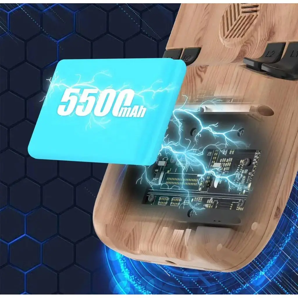 Ретро ігрова приставка Anbernic RG405V 128GB Wood Grain [102916] - фото 12