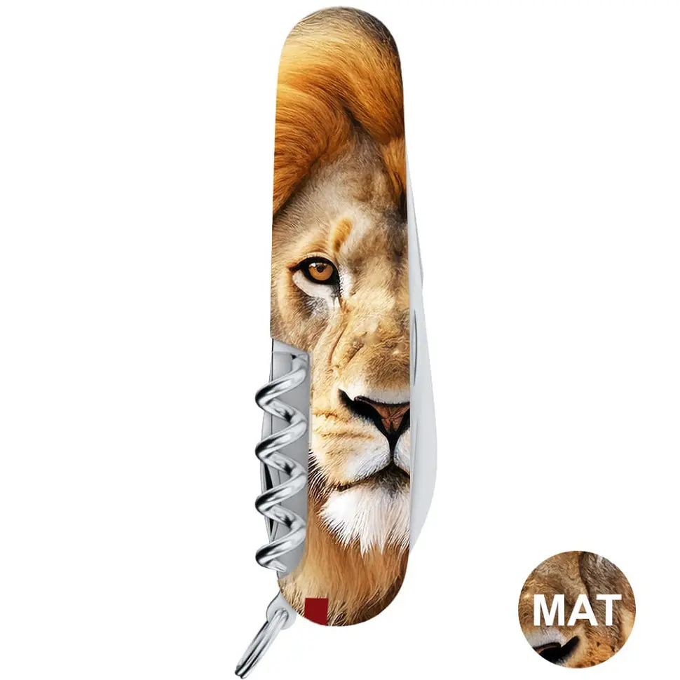 Ніж Victorinox Spartan Animal 91мм 13функ Лев - фото 3