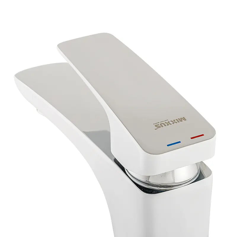 Смеситель для раковины MIXXUS PREMIUM PATRICK 001 (WHITE) (MI5853) - фото 2