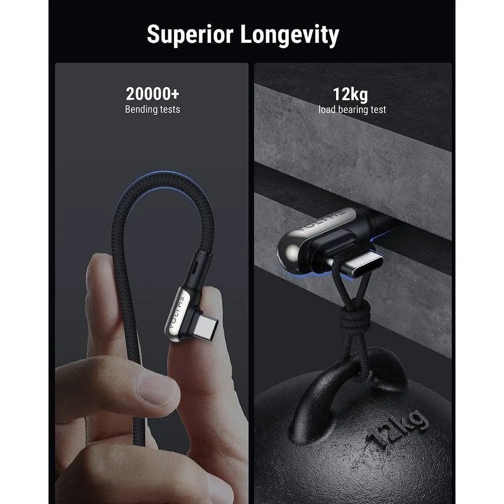 Кабель Voltme Powerlink Stark Usb-A To Usb-C Чорний: 2 М: 60 Вт - фото 2