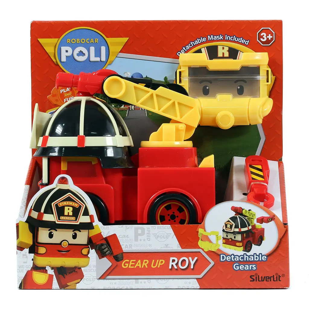 Машинка Robocar Poli Рой с аксессуарами (83394) - фото 3