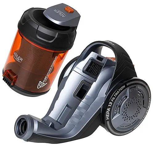 Пилосос Adler 1.6 л Чорний AD 7065 - фото 4