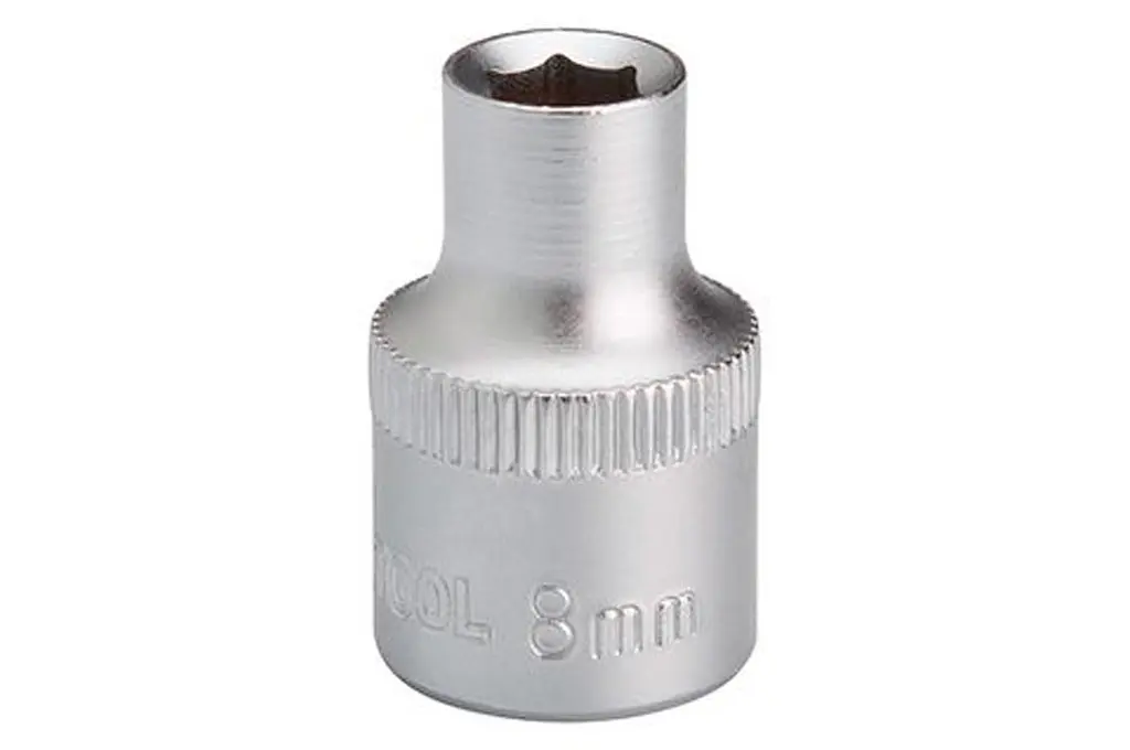 Головка торцева шестигранна Intertool 8мм x 1/2" матова - фото 2