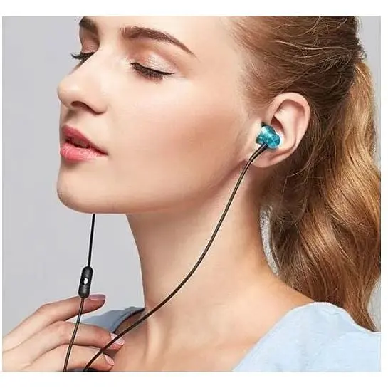 Навушники 1More E1009 Piston Fit Mic Blue (E1009-BLUE) - фото 3