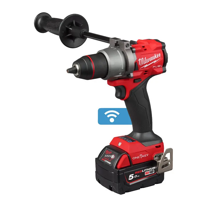 Дриль-шуруповерт акумуляторний безщітковий ударний MILWAUKEE M18 ONEPD3-502X, 158Нм (зарядний пристрій М12-18 FC) - фото 2
