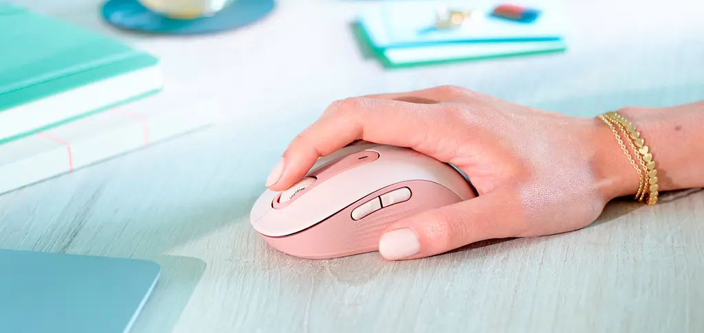 Мышь Logitech Signature M650 Wireless Rose (910-006254) [80907] - фото 6