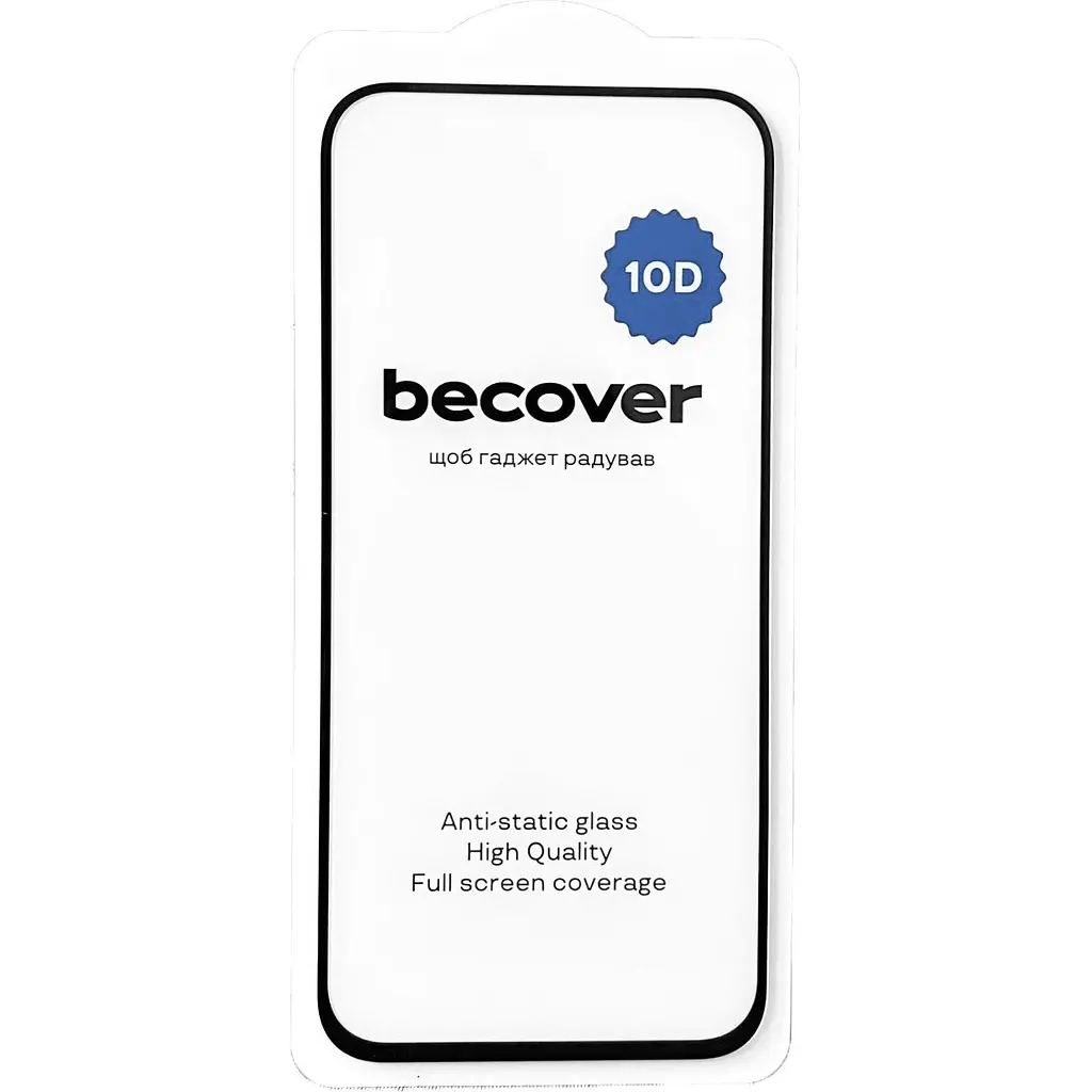 Захисне скло BeCover для Google Pixel 8a 10D Black (711491) - фото 3