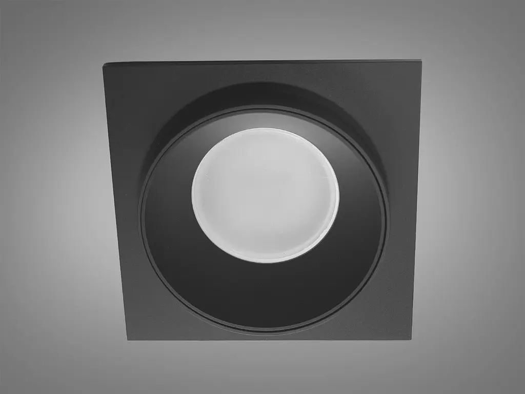 Поворотний точковий світильник Diasha QXL-1748-S-BK Aluminium, вбудований, 40W, G5.3, чорний, для коридору, вітальні - фото 2