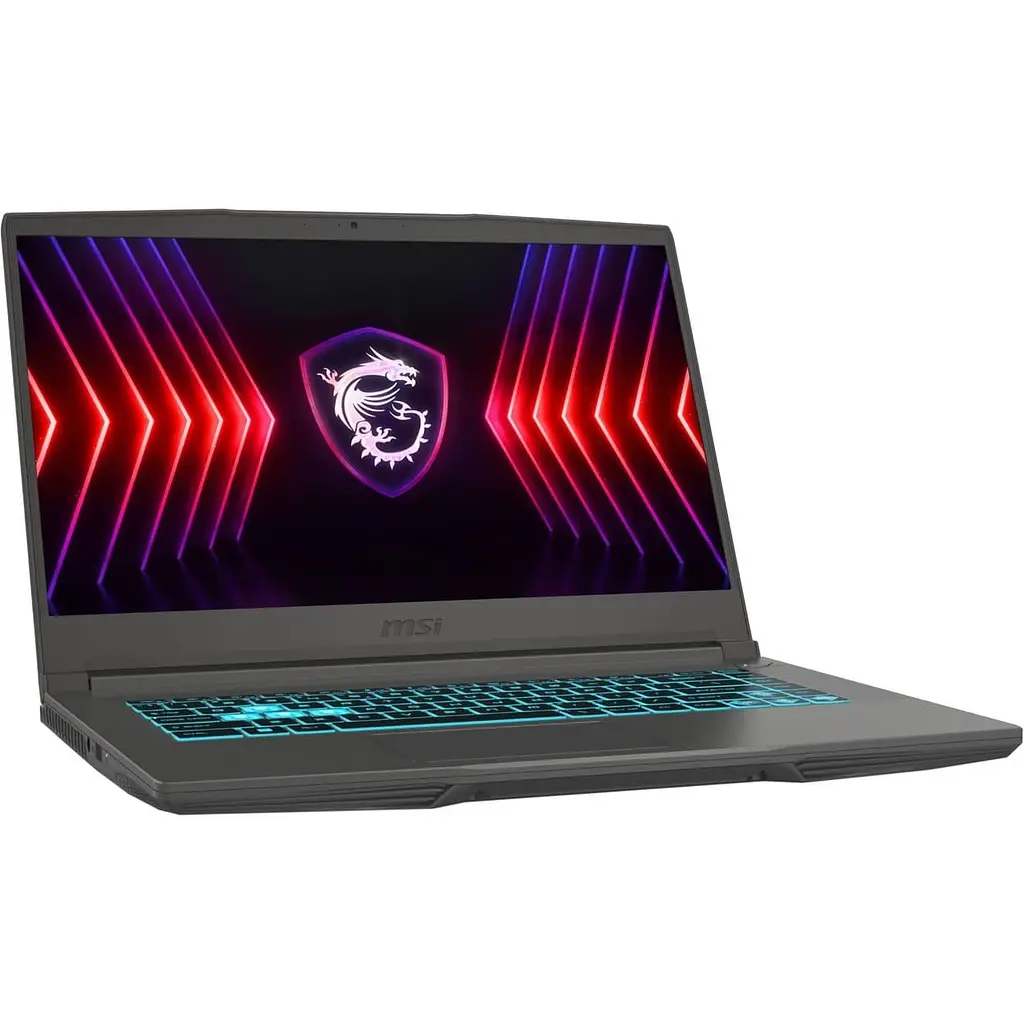 Ноутбук MSI Thin 15 B13VE (15.6 FHD IPS LED 144 Hz, Intel Core i7-13620H, 16 GB, 512 SSD, RTX 4050 6 GB, DOS) Gray (B13VE-3483XUA) - фото 2