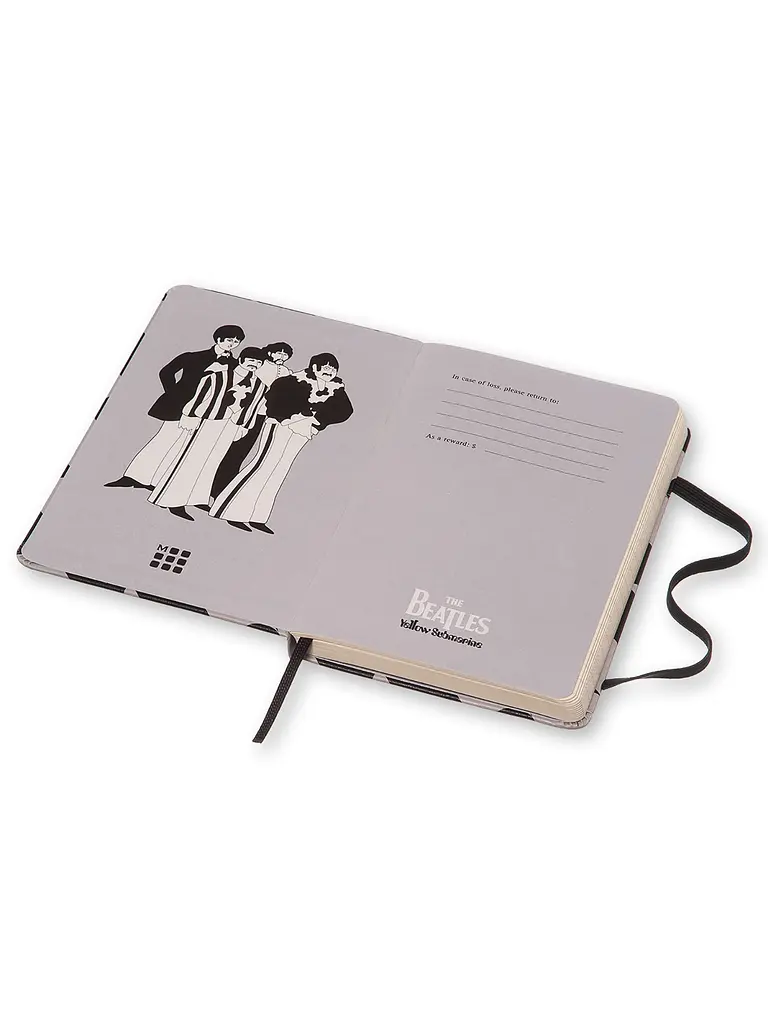 Записник Moleskine Beatles кишеньковий, Лінійка Fish (LEBEAMM710FS) - фото 3