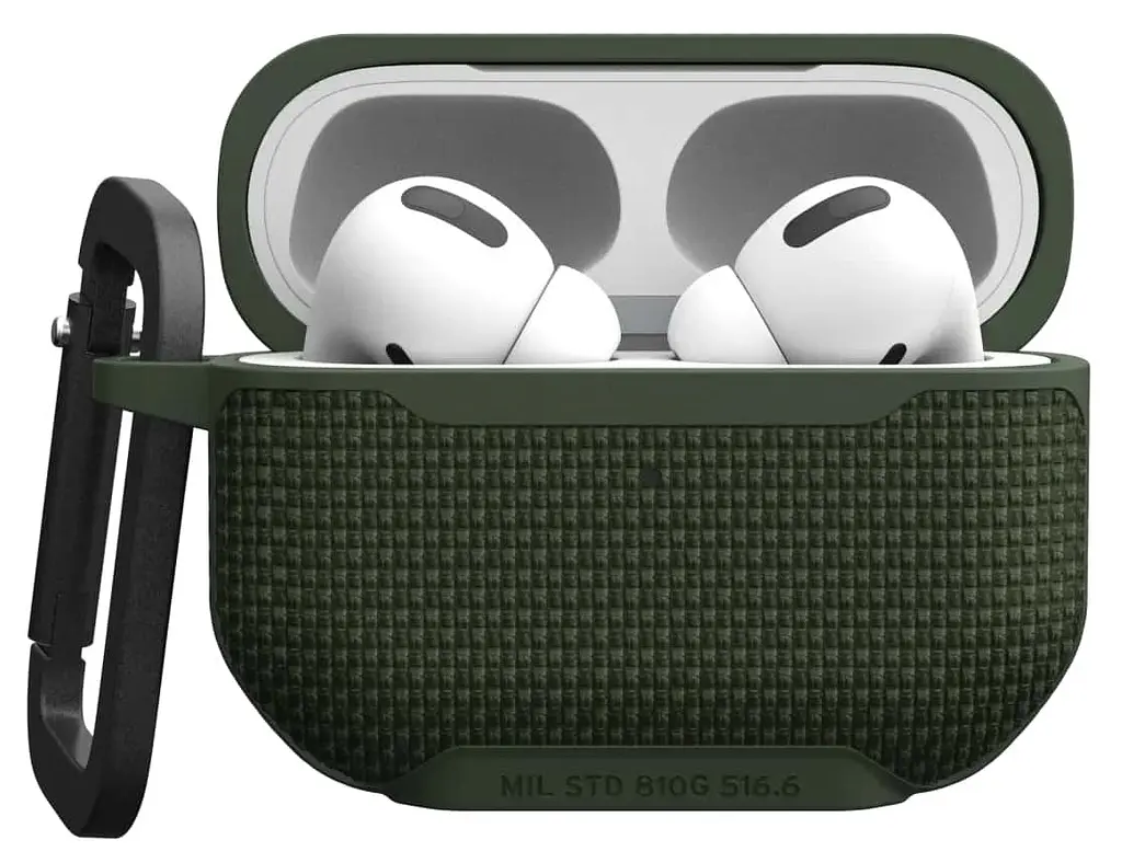 Чехол UAG для AirPods Pro (Gen 2, 2022), Metropolis, Olive Drab teh0019456 - фото 2