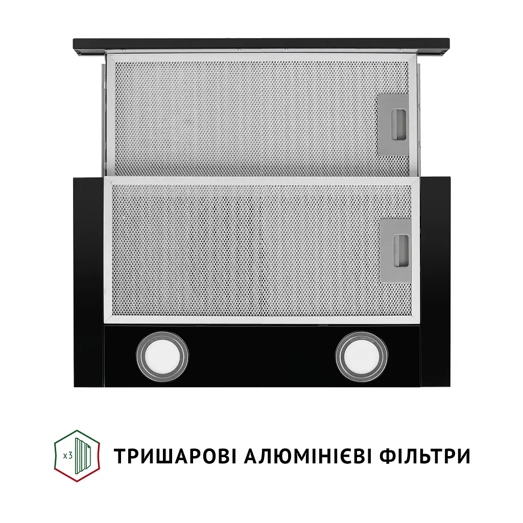 Витяжка телескопічна PERFELLI TL 502 BL LED - фото 7
