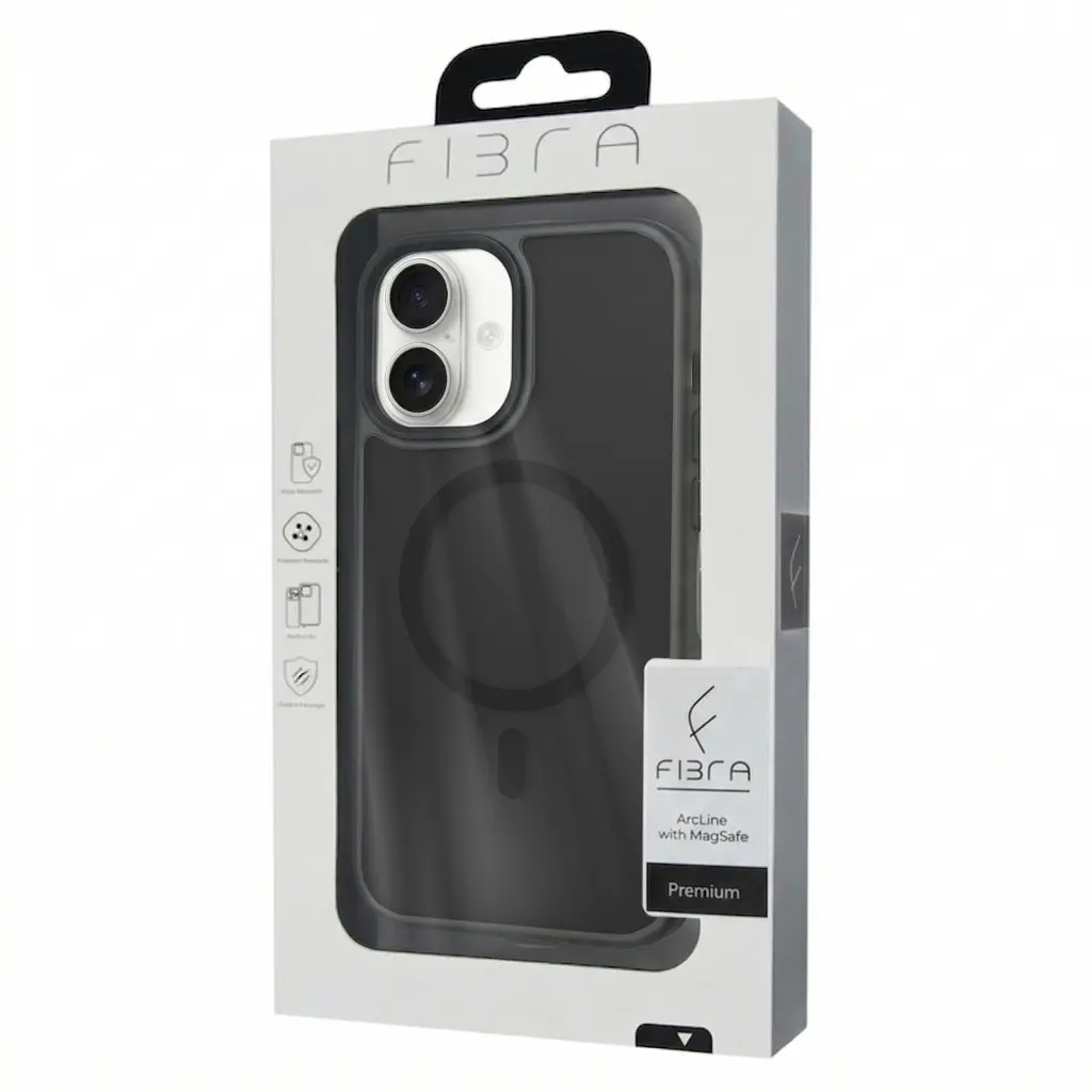 Чохол до мобільного телефона BeCover FIBRA ArcLine MagSafe Apple iPhone 17 Black (715372) - фото 7
