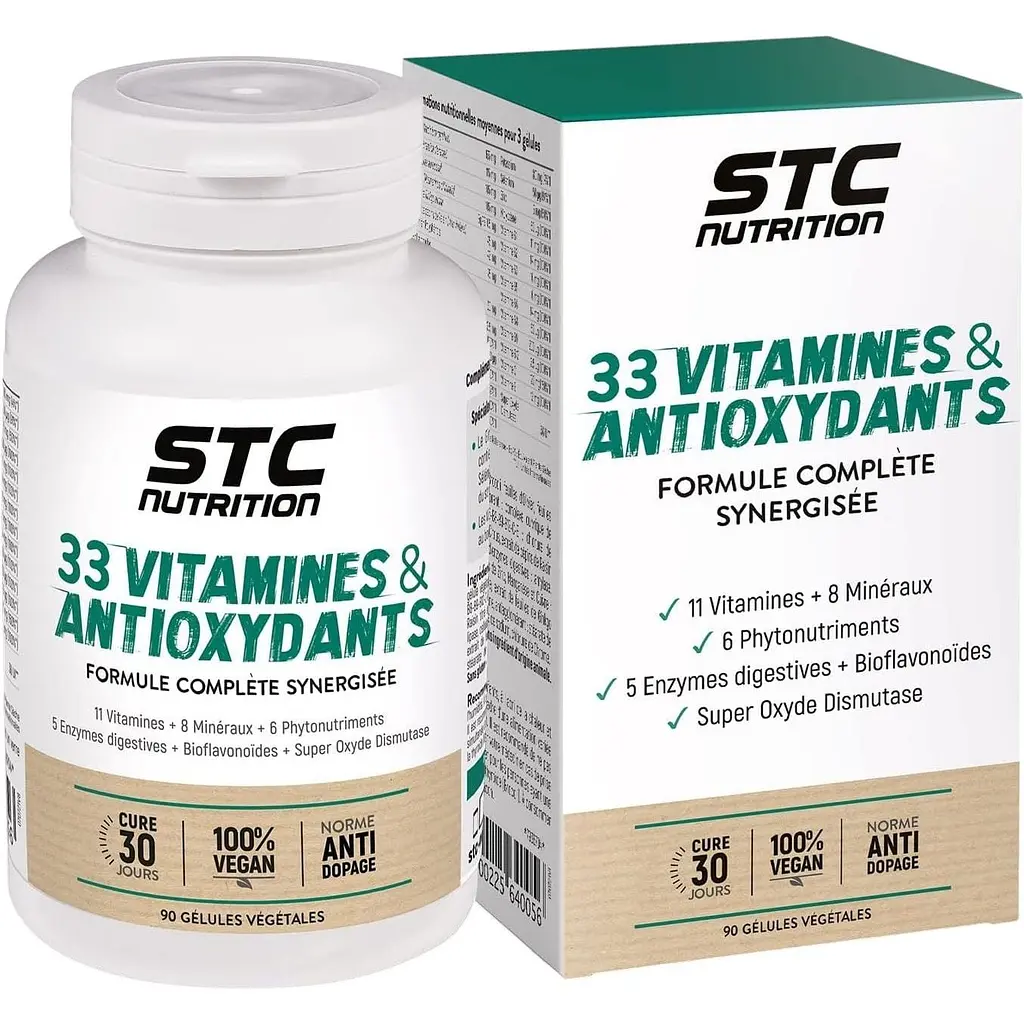 Комплекс STC Nutrition 33 Vitamins & Antioxydants 90 капсул