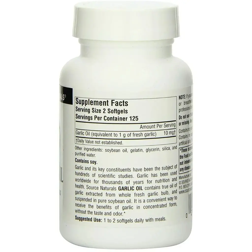 Вугілля Source Naturals 260 мг 200 капсул - фото 2