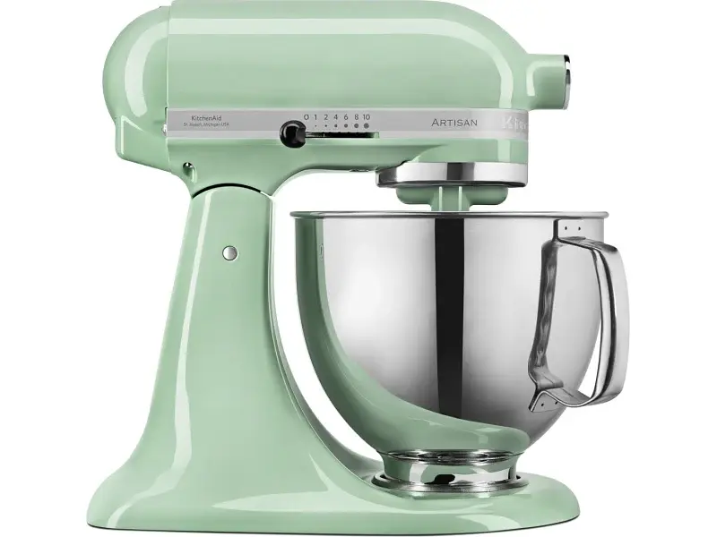 Кухонна машина KitchenAid Artisan 5KSM125EPT з відкидним блоком 4.8 л фісташкова - фото 3