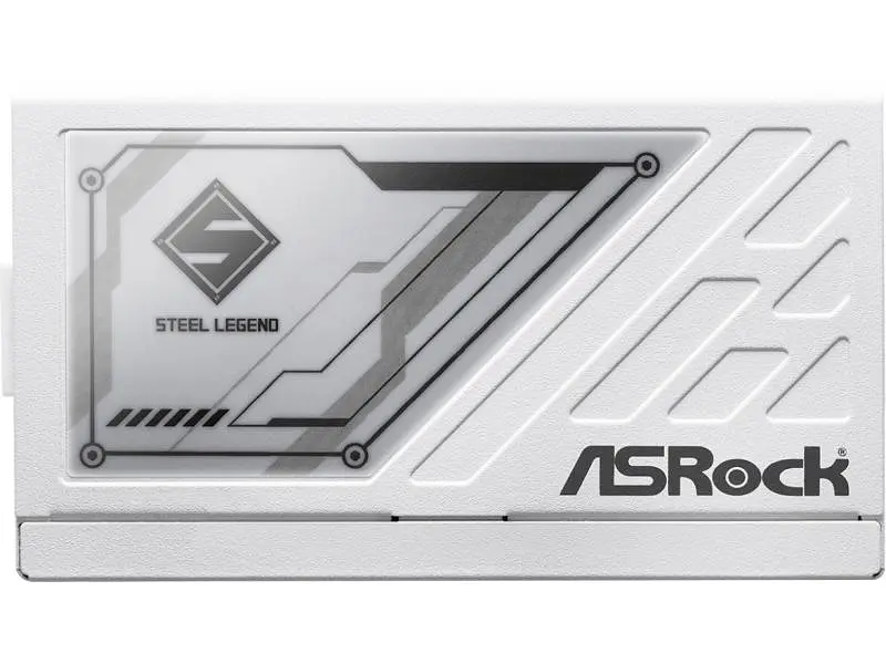 Блок живлення ASRock Steel Legend White 1000W (SL-1000GW) - фото 2