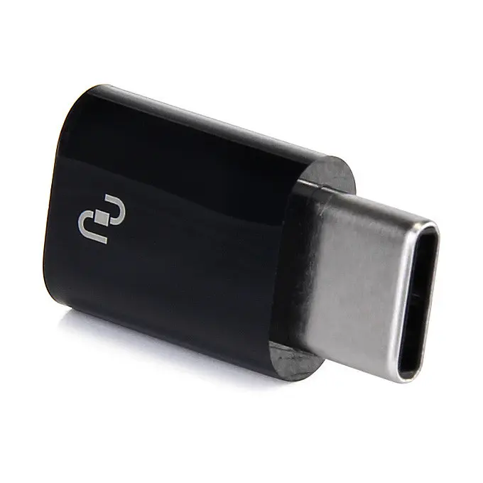 Адаптер переходник Xiaomi USB Type-C to Micro USB Adapter Black (SJV4065TY) - фото 5