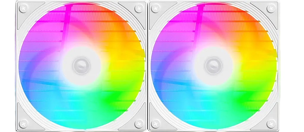 Водяне охолодження ID-Cooling FX240 INF ARGB White - фото 2
