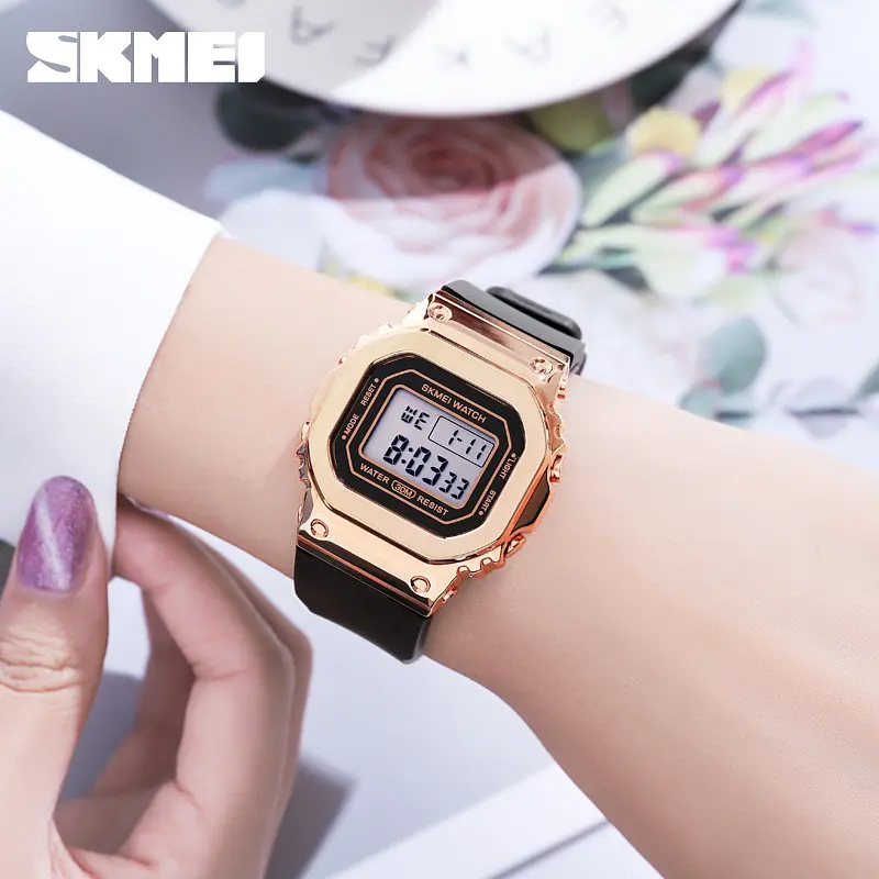 Жіночий наручний годинник 1796RGBK Rose Gold Skmei acs0030593 - фото 3