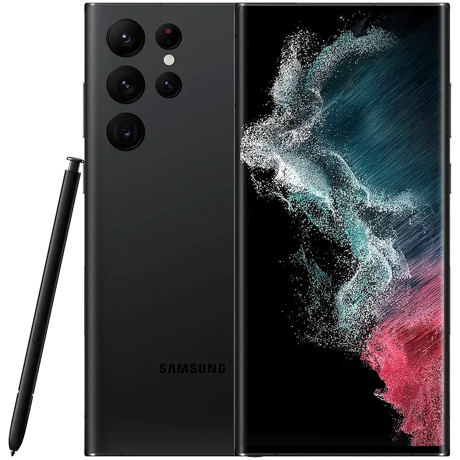 Мобільний телефон Samsung Galaxy S22 Ultra Snapdragon 12/128GB Black (2536416557)