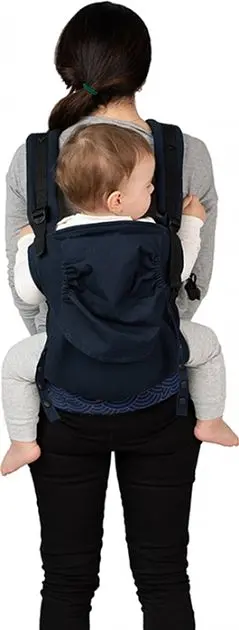 Рюкзак-кенгуру MoMi Collete Navy Blue, темно-синій (NOSI00002) - фото 5