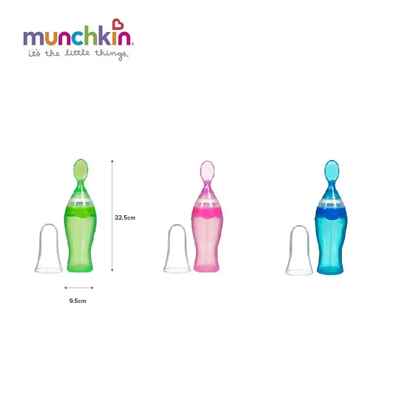 Ложка-контейнер Munchkin Easy Squerezy Spoon від 4 міс - фото 6