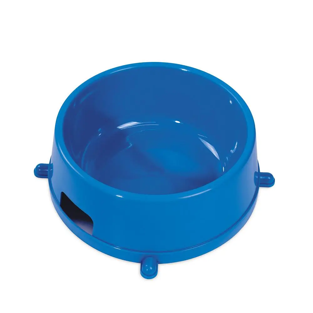 Миска Priroda №4 для собак, 2 л, синя - фото 3