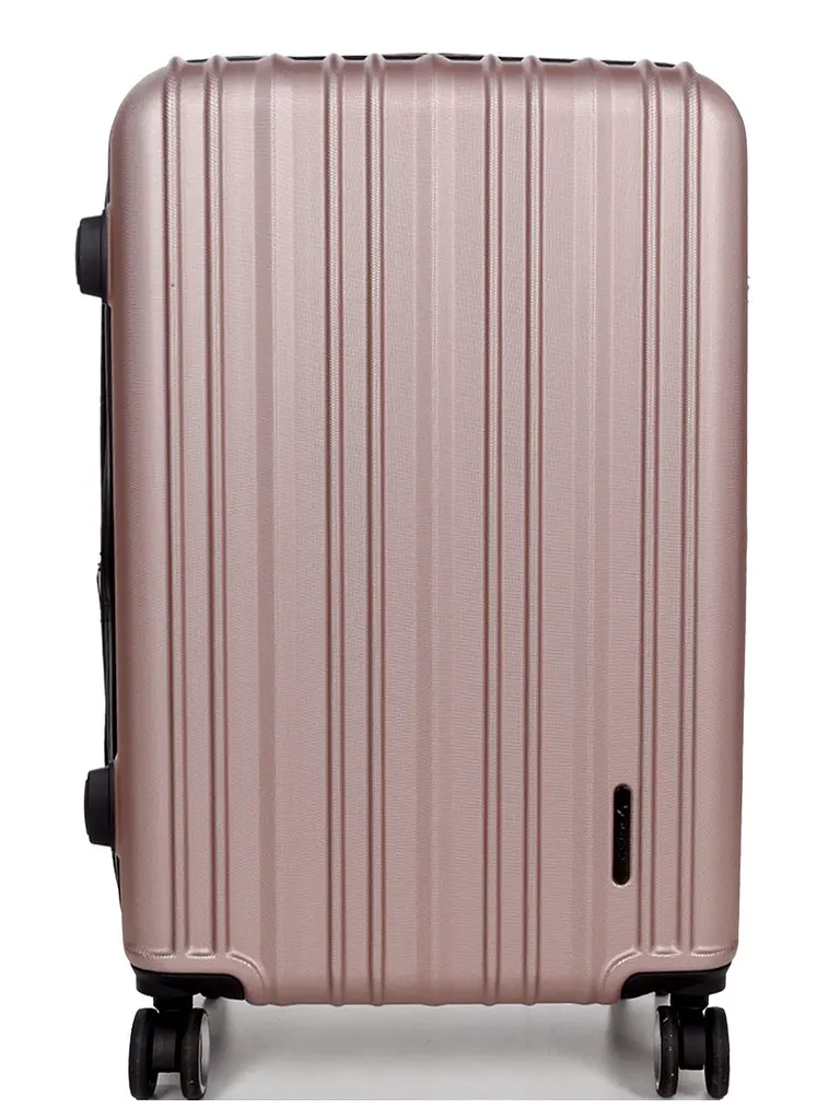 Валіза полікарбонат середній (M) Airtex 623 70л 66x42x26см Рожеве золото (Rose gold) - фото 2