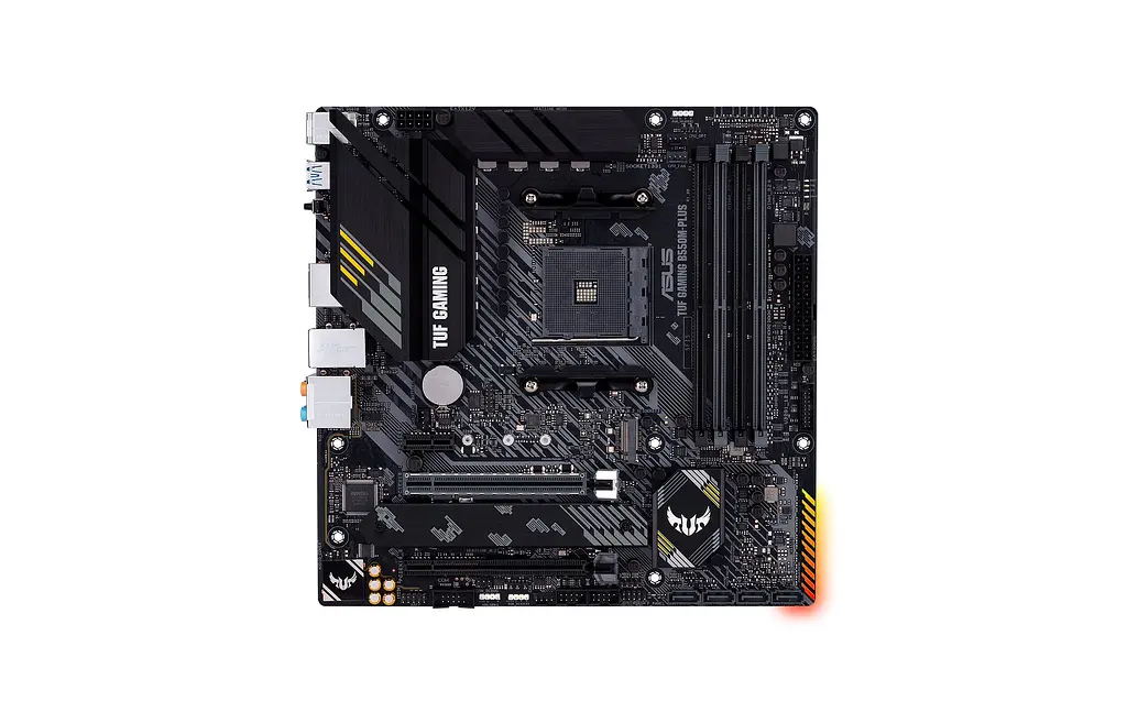 ASUS Материнська плата TUF GAMING B550M-PLUS sAM4 B550 4xDDR4 M.2 HDMI DP mATX
