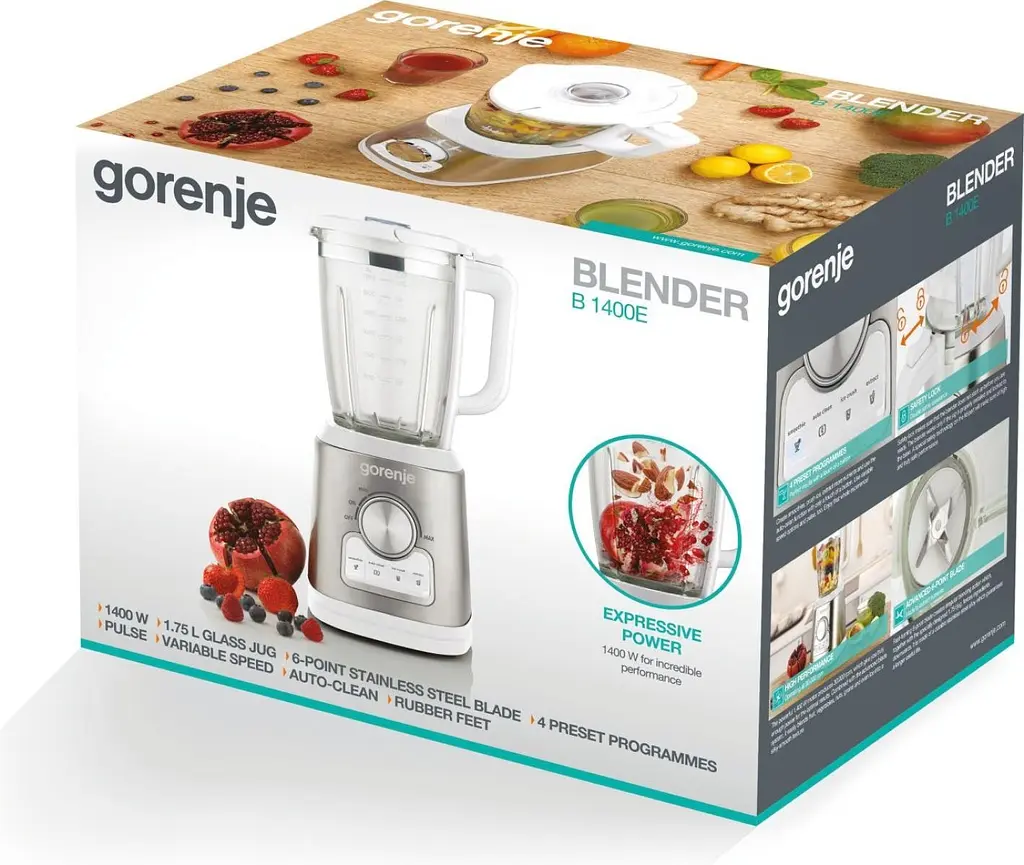 Блендер стаціонарний Gorenje B1400E - фото 12