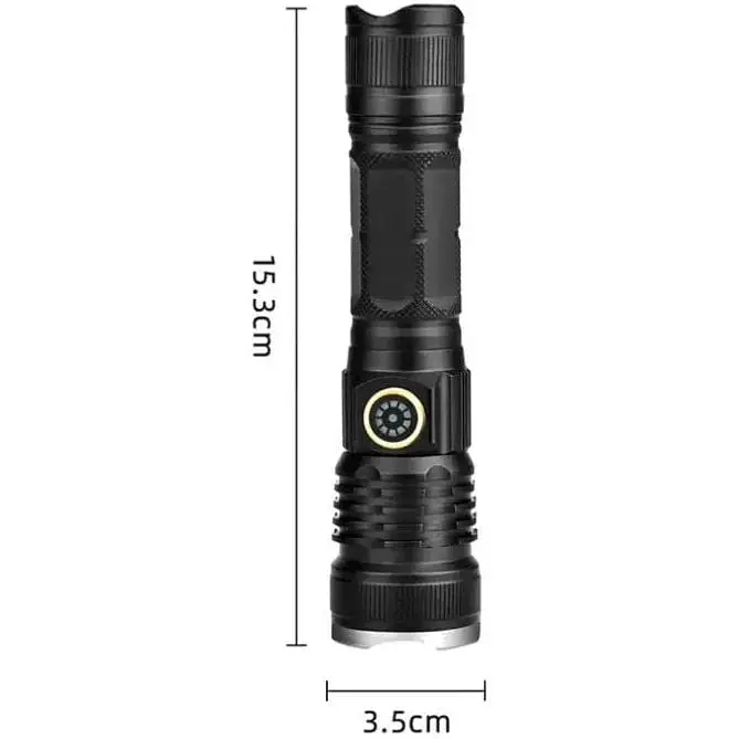 Ручной фонарь RB-290 аккумуляторный TG LED Type-C 18650 Черный - фото 5