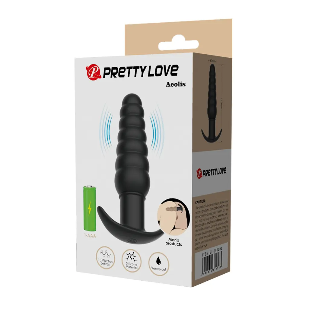 Анальна пробка з вібрацією Pretty Love Aeolis Vibrating Anal Plug PRETTY LOVE BI-040201 103454 - фото 9