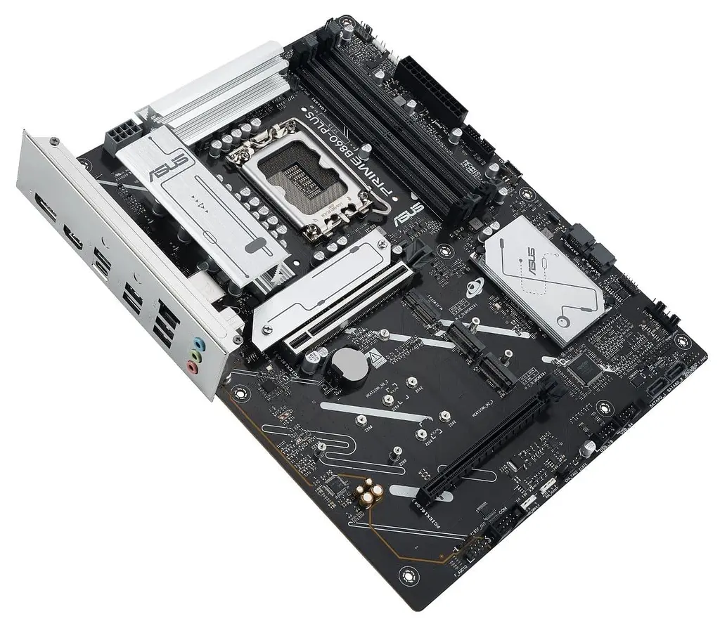 Материнська плата ASUS PRIME B860-PLUS-CSM (PRIME B860-PLUS-CSM) (Socket 1851, Intel B860, ATX) - фото 4