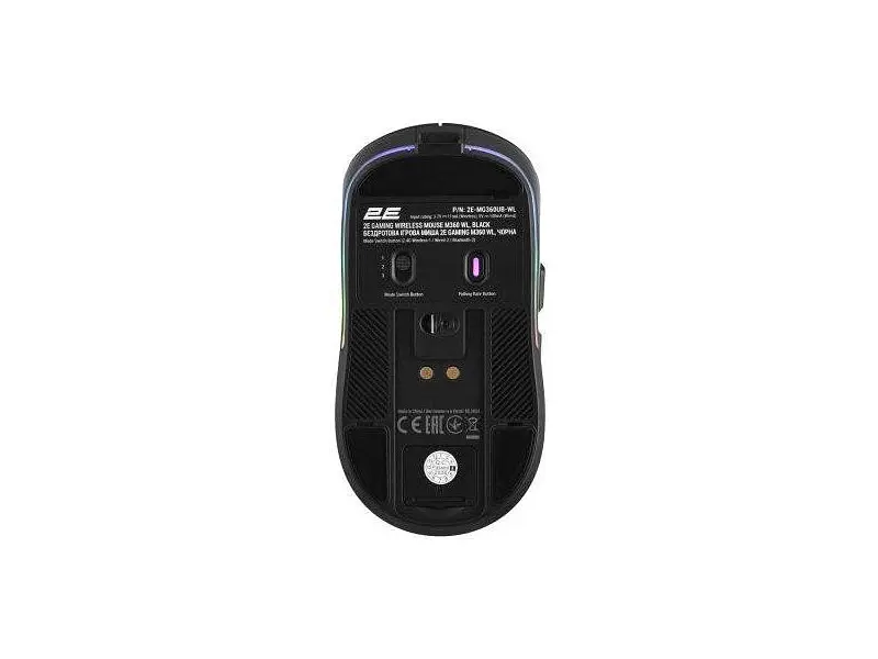 Миша 2E MG360 WL Black (2е-MG360UB-WL) - фото 6