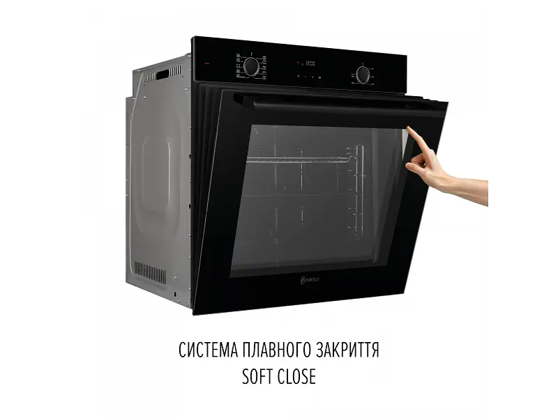 Духовка електрична Perfelli PERLA 6D10I NERO - фото 3
