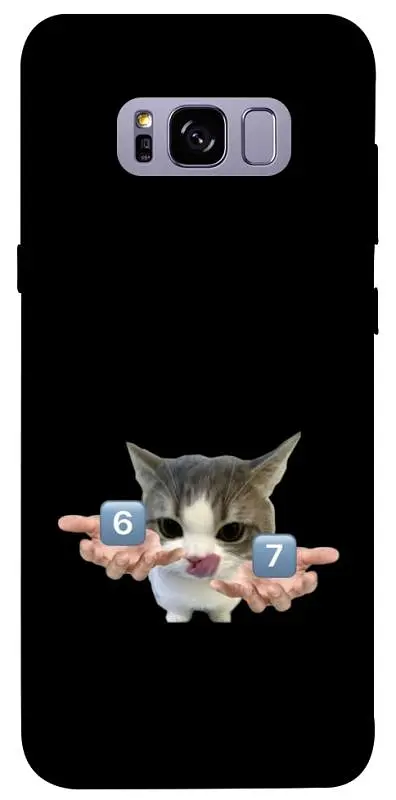 Чохол Demsky Six Seven cat для Samsung G955 Galaxy S8 Plus