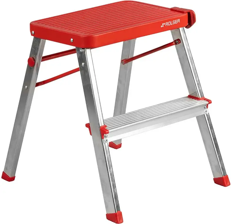 Драбина Rolser Taburete M/2 2 щаблі Rojo (MD2001-1009)